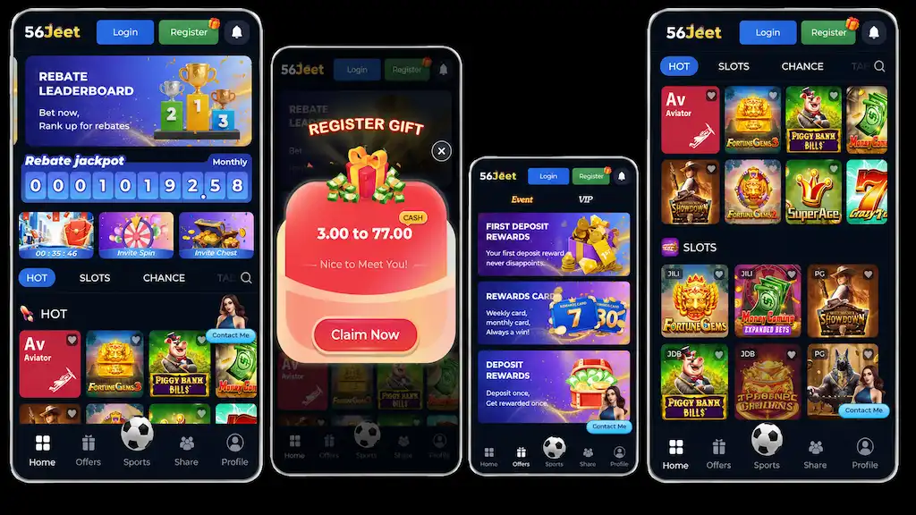 56Jeet Game Interface