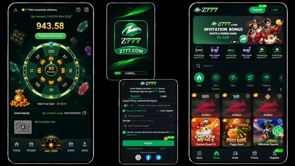 Z777 Game Interface