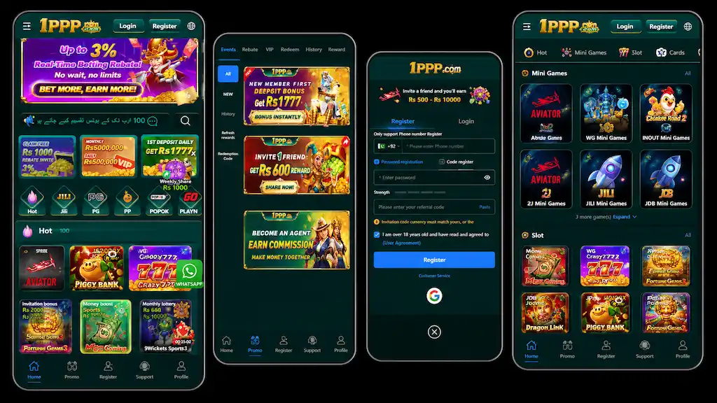 1PPP Game Interface
